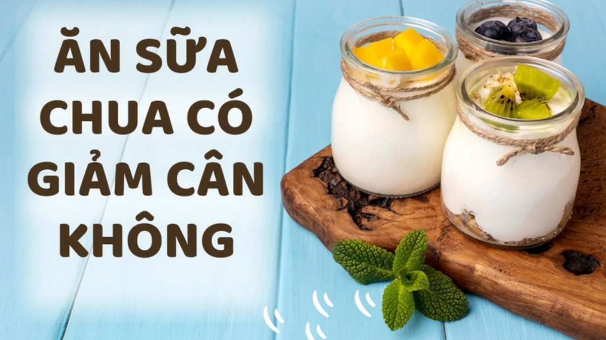 ăn sữa chua có giảm cân không